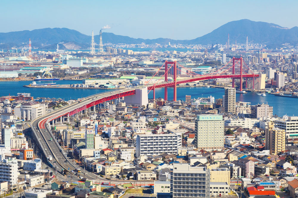 kitakyushu kyushu japan transport hub connectivity